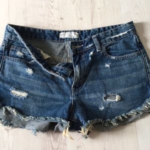 Free People Denim Shorts Size 27